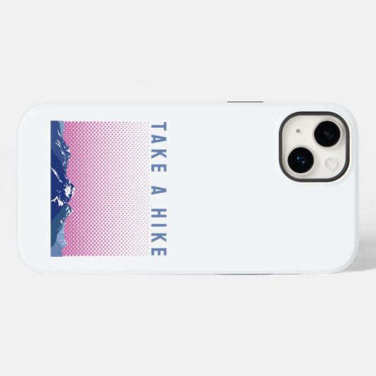 Neem een Hike/Outdooravontuur Case-Mate iPhone Case (Achterkant (horizontaal))