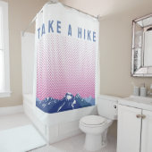 Neem een Hike/Outdooravontuur Douchegordijn (In situ)