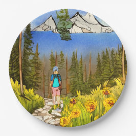 Neem een Hike Papieren Bordje