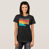 Neem een Hike Pointer Grafische Hiking T-shirt (Voorkant volledig)
