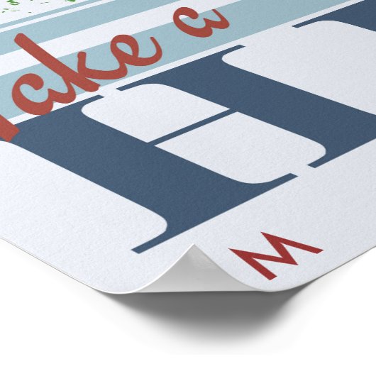 Neem een Hike Poster (Hoek)