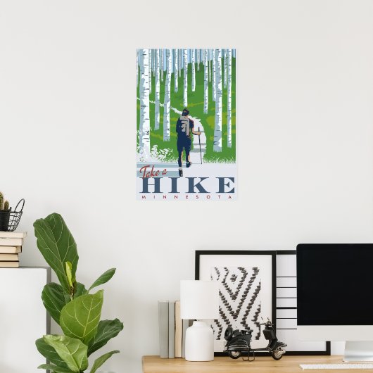 Neem een Hike Poster (Thuiskantoor)