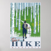 Neem een Hike Poster (Voorkant)