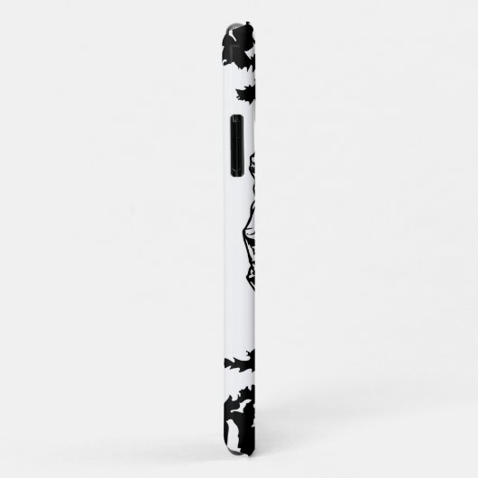 Neem een Hike quote monochrome berglandschap Case-Mate iPhone Case (Achterkant/rechts)