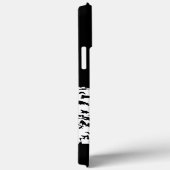 Neem een Hike quote monochrome berglandschap Case-Mate iPhone Case (Achterkant / Rechts)