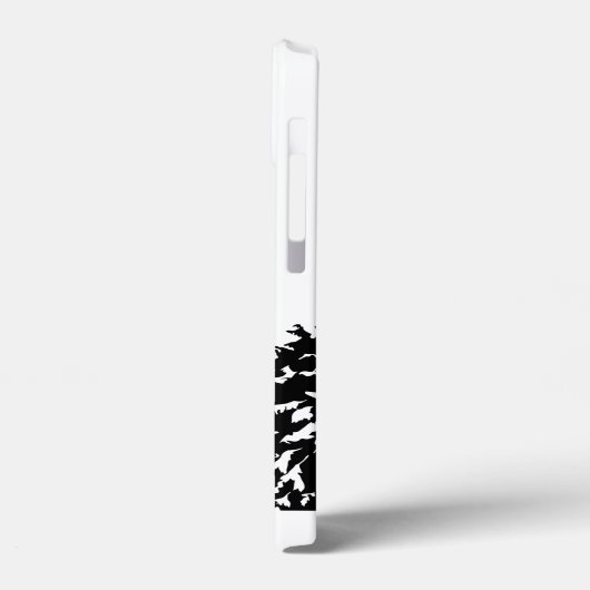 Neem een Hike quote monochrome berglandschap Case-Mate iPhone Case (Achterkant / Links)