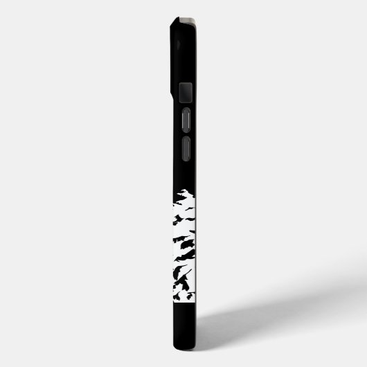 Neem een Hike quote monochrome berglandschap Case-Mate iPhone Case (Achterkant / Links)