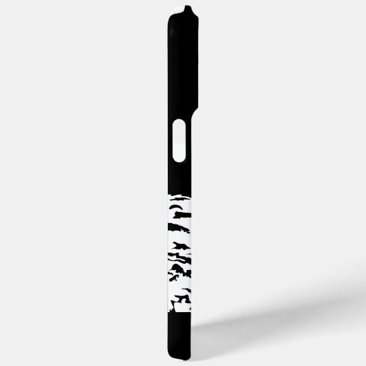 Neem een Hike quote monochrome berglandschap Case-Mate iPhone Case (Achterkant / Rechts)