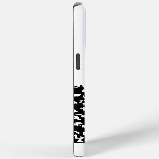 Neem een Hike quote monochrome berglandschap Case-Mate iPhone Case (Achterkant / Rechts)