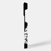 Neem een Hike quote monochrome berglandschap iPhone Hoesje (Linkerkant)