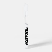 Neem een Hike quote monochrome berglandschap iPhone Hoesje (Linkerkant)