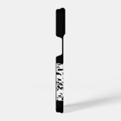 Neem een Hike quote monochrome berglandschap iPhone Hoesje (Rechterkant)