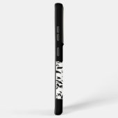 Neem een Hike quote monochrome berglandschap Samsung Galaxy Hoesje (Rechterkant)