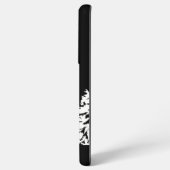 Neem een Hike quote monochrome berglandschap Samsung Galaxy Hoesje (Linkerkant)