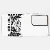 Neem een Hike quote monochrome berglandschap Samsung Galaxy Hoesje (Linkerkant)