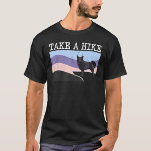 Neem een Hike Schipperke Graphic Hiking T-shirt