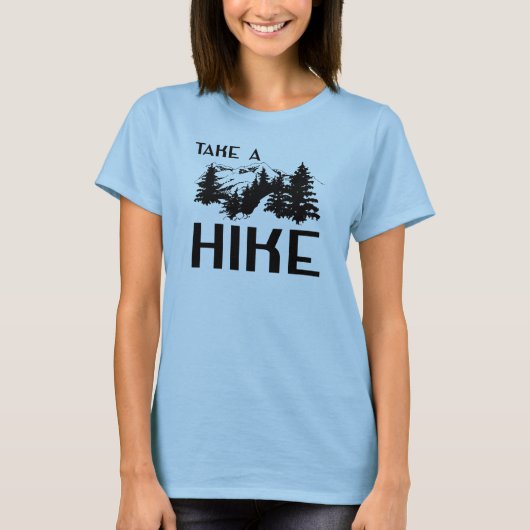 Neem een Hike T-shirt (Voorkant)