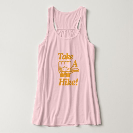 Neem een Hike T-shirt (Design voorkant)