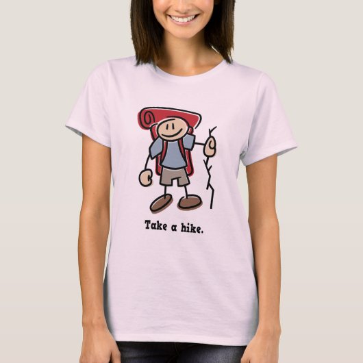 Neem een Hike T-shirt (Voorkant)