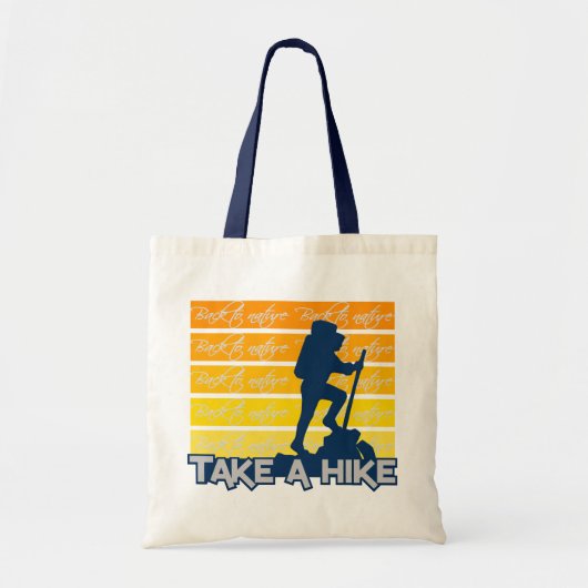Neem een Hike-tas - kies stijl Tote Bag (Voorkant)