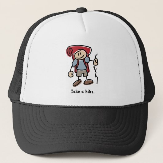 Neem een Hike Trucker Pet (Voorkant)