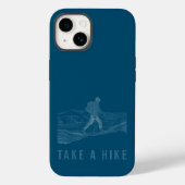 Neem een Hike White Case-Mate iPhone Case (Achterkant)