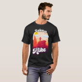 Neem een Hike Wildness Campfire buitenshuis overle T-shirt (Voorkant volledig)