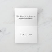 Neem een Holly Jolly Christmas bedankpas Bedankkaart (Binnen)