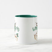 Neem een Holly Jolly Christmas rendier | FEESTDAGE Mok (Midden)