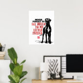 Neem een hond Great Dane Poster (Thuiskantoor)