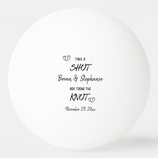 Neem een hot-pluggable combinatie van de Knot op m Pingpongbal (Voorkant)