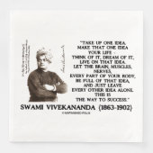 Neem één idee op dat het idee je levensnotering ma servet (Voorkant)