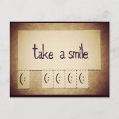 Neem een Inspirerend glimlach Briefkaart (Voorkant)