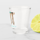 Neem een kans Ik ben de knoop Bachelorette Bikini Shot Glas (Rechts)