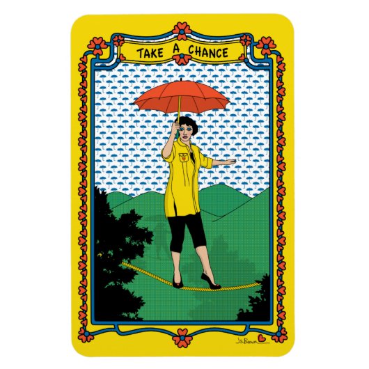 Neem een kantine_B_4x6 koelkast Magneet (Verticaal)