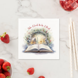 Neem een kijkje, het staat in een boek, Boekliefhe Servet