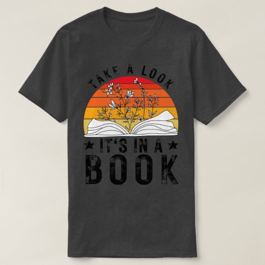 Neem een kijkje in het boek 7 t-shirt (Design voorkant)
