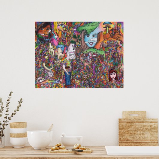 Neem een kijkPoster Poster (Keuken)