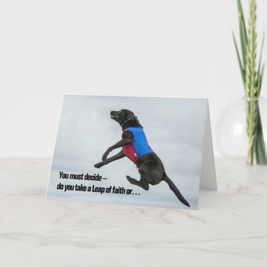 Neem een leider van het geloof, of Err op de zijka Kaart (Voorkant)