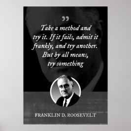 Neem een methode en probeer het. Als het faalt, ge Poster