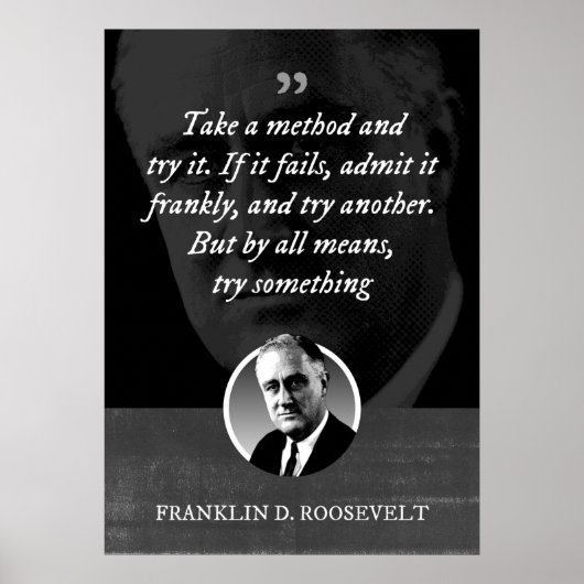 Neem een methode en probeer het. Als het faalt, ge Poster (Voorkant)