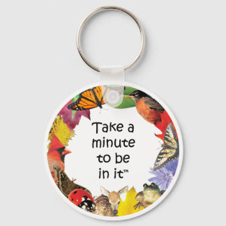 Neem een minuut Sleutelhanger (oostelijk)