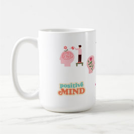 NEEM EEN MOMENT WIT KLASSIEK 15 OZ. SLURF VAN VRED KOFFIEMOK