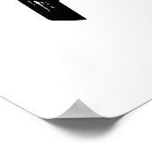 Neem een mooie poep poster (Hoek)