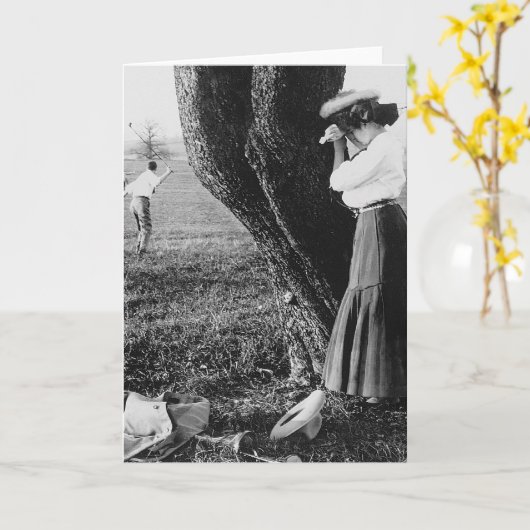 Neem een Mulligan, 1906 Kaart (Gele Bloem)