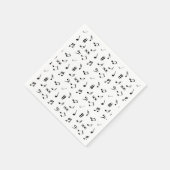 Neem een notitie servet (Hoek)