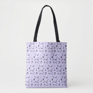Neem een notitie tote bag