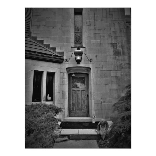 "Neem een nummer." Foto Afdruk (Voorkant)