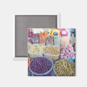 Neem een olijf magneet (Voorkant / Achterkant)