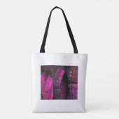 Neem een oude tas die winkelt. Cheeky shopping (Achterkant)